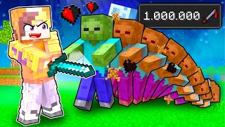 Minecraft ΑΛΛΑ ΕΚΑΝΑ 1.000.000 DAMAGE!