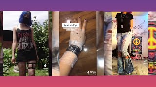 Alt style diys &amp; thrift flips tiktok compilation #altdiy