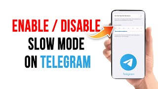 How To Enable / Disable Slow Mode On Telegram | Turn On Or Off Telegram Slow Mode 2025