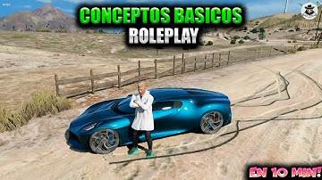 💥APRENDE A ROLEAR EN 10 MINUTOS💥 CONCEPTOS BASICOS *GTA V ROLEPLAY* en ESPAÑOL