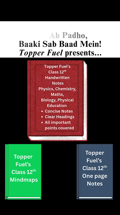 Reach out our telegram channel t.me/topperfuel for notes #study #notes #topper #class12 #cbse