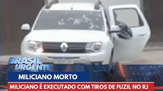 Miliciano É Executado Com Tiros De Fuzil No Rj Brasil Urgente