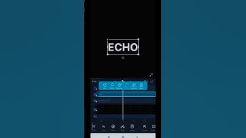 Text ECHO Effect - Vn video editor 😱 - वीएन वीडियो संपादक#shorts #youtubeshort