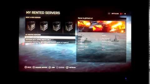 BF4 - Server glitch - manage server broke - server problem - Knife Only