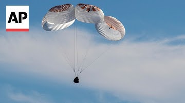 NASA astronauts return to Earth after 9 months stuck in space