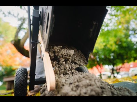 Mixing concrete the easy way!