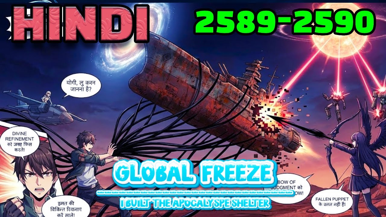 Global Freeze Hindi Episodes 2589-2590 i Built the Apocalypse Shelter 
