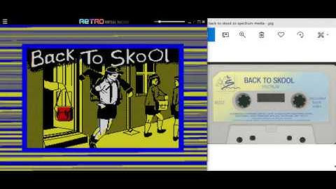 Back To Skool (Alternative Software) - ZX Spectrum - Retro Virtual Machine