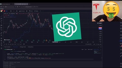 Creating a Custom TradingView Indicator with ChatGPT and Pine Script for Tesla: A Step-by-Step Guide