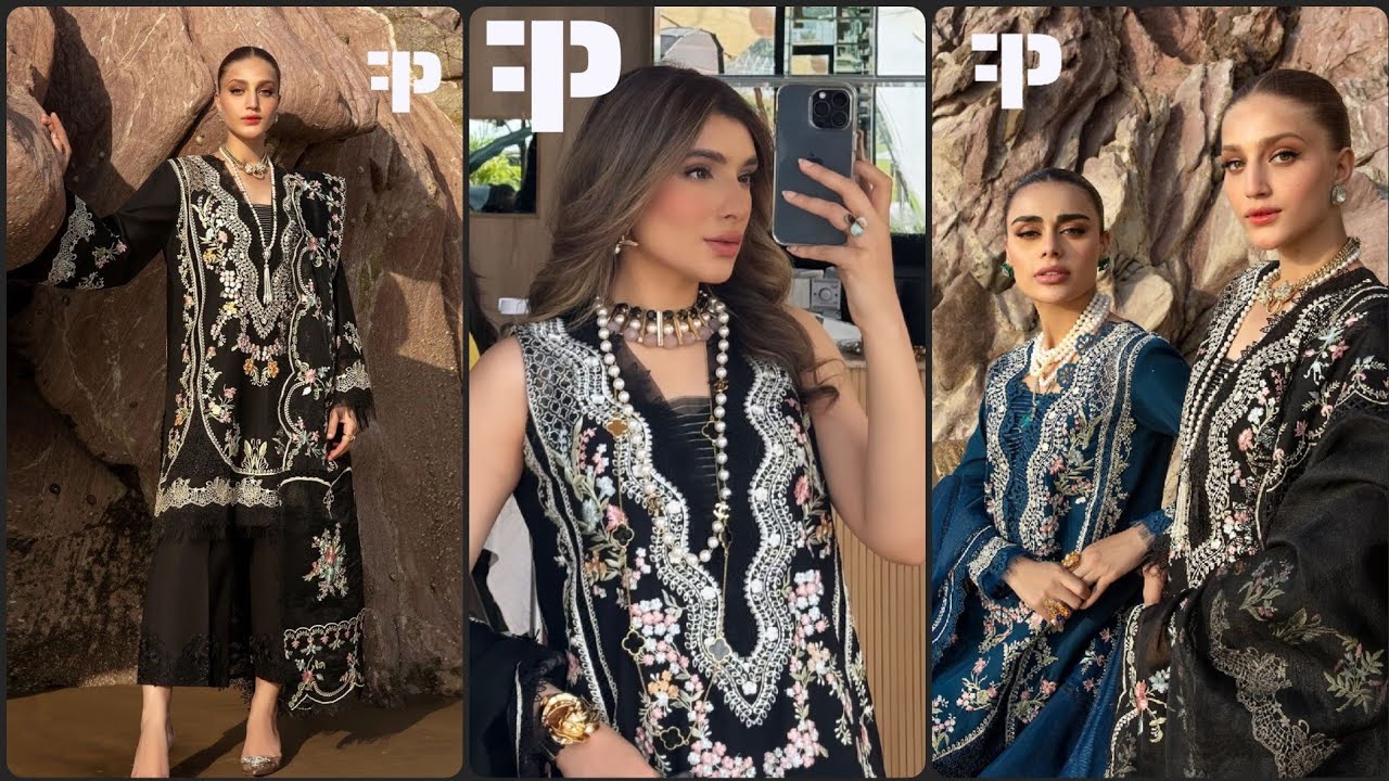 Unboxing Saira Shakira Luxury Lawn 2024  