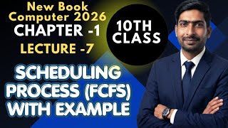 Scheduling process by OS with example || operating system chapter 1 10th class | how scheduling done