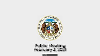 Missouri Highways and Transportation Commission Open Meeting