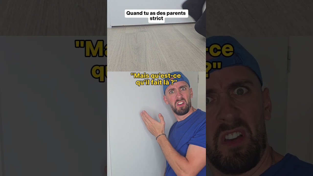 Quand tu as des parents stricts 🤣 #shorts #shortvideo #humour #fyp #viral