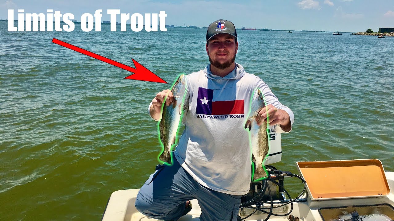 Fishing GALVESTON Bay (Catch Clean Cook) YouTube