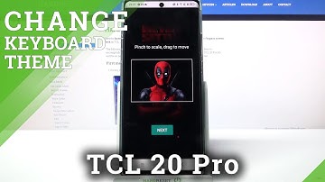How to Personalize Keyboard Theme on TCL 20 PRO 5G - Apply Unique Keyboard Background