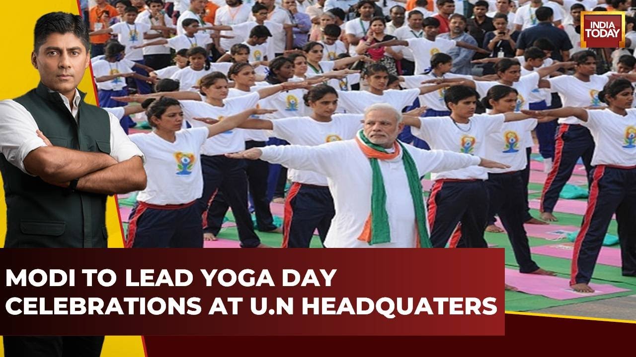 PM Modi To Lead Yoga Day Celebrations At U.N Headquarter | Modi's Diplomacy-Asana In America