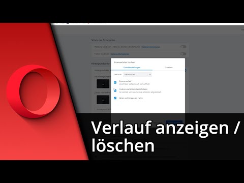 Opera Verlauf löschen / anzeigen ✅ Tutorial [Deutsch/HD]