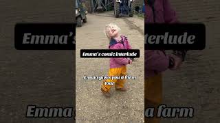 My Little Emma Gives You A Farm Tour. She Is Our Future Food Producer