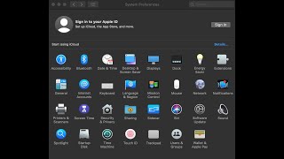 macOS Catalina System Preferences[Part 1]