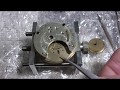 Unboxing non running pocket watch and making it run, Elgin