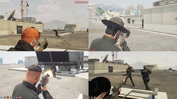 All Povs of the PD vs Ballas X Bsk X Randoms (Nopixel)