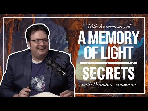 Secrets! A Memory of Light with Brandon Sanderson | 10th Anniversary Livestream MAJOR SPOILERS