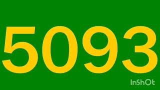 Countdown Numbers (10000 to 0)
