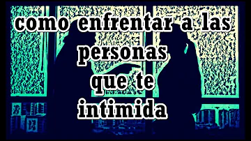 ¿Cómo respondes a la intimidación?