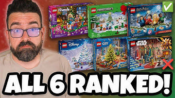 Ik heb ALLE 6 LEGO 2025 Adventskalenders geopend - dit is de beste!