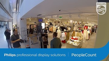 Philips Professional Display Solutions - PeopleCount installation timelapse
