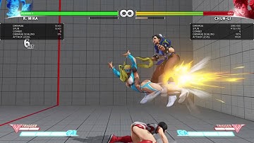STREET FIGHTER V - R. Mika V-Trigger combos