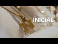 Conjunto de cadena y dije Inicial en oro 18 quilates