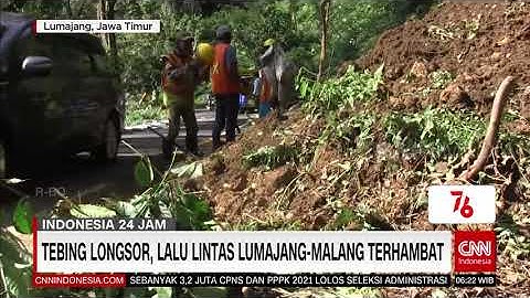 Tebing Longsor, Lalu Lintas Lumajang-Malang Terlambat | REDAKSI PAGI (07/08/21)