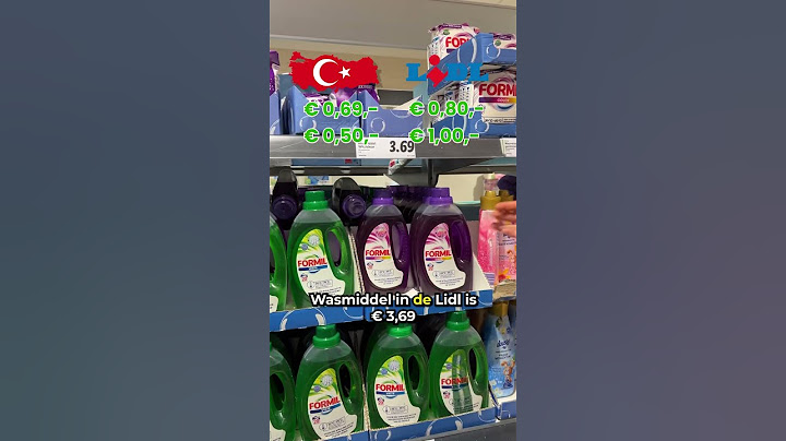 De Lidl of de Turkse supermarkt, waar kan je het goedkoopste boodschappen doen?