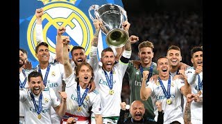 مراسم تتويج ريال مدريد بدوري الابطال للمرة 13 وللمرة الثالثة على التوالي | تعليق عصام الشوالي HD