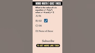 Math Quiz | Solve Algebric Equation | CSS | MPT | MDCAT | ECAT | SAT | TOFEL | GRE | Entry Test Prep