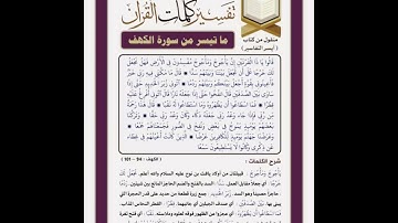 تلاوة عطرة ما تيسر من #سورة_الكهف .
