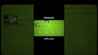 Beautyfull Nature Website Fronted Design