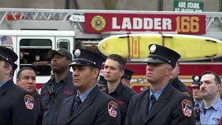 FDNY honors those lost on 9/11 and from related illnesses at Brooklyn Wall of Remembrance