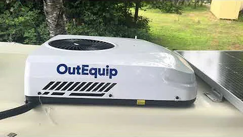 OutEquip RV 12v Air Conditioner with Heater 10,000 BTU
