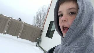 The most epic snow dive