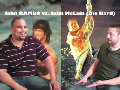 Movie Talk : Movie Dream Battle #1- John Rambo vs. John McClain