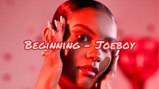 Kibra - Beginning (Joeboy Cover)