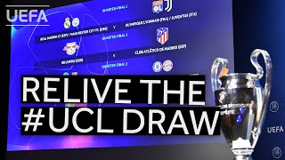 Rewatch the full uefa champions league quarter-final, semi-final and
final draws. which tie are you most looking forward to? #ucl -- watch
more: www.uefa.tv ...