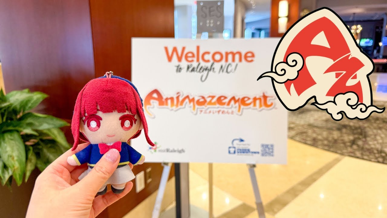 mini anime convention vlog & haul (animazement 2024) - YouTube
