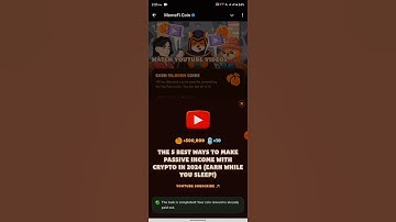 The 5 Best Ways to Make Passive Income with Crypto in 2024 (Earn While You Sleep!) code