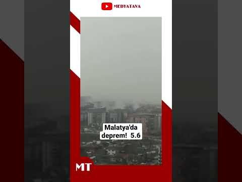 Malatya'da deprem! 5.6
