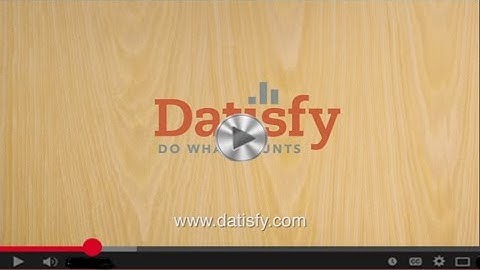 Welcome to Datisfy