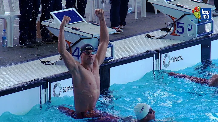 JIOI 2019 - Natation: Bradley Vincent se mouille