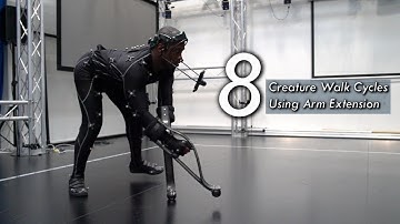 Reference Video For Animation - 8 Creature Walk Cycles Using Arm Extensions